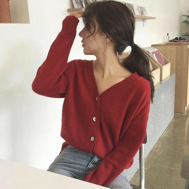 wear red for autumn ? - wear red for autumn ? -   8 style Korean party ideas