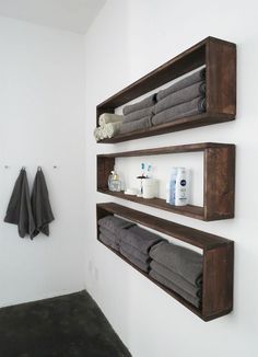 DIY Lite: Double Bathroom Storage with Easy-Build Box Shelves - DIY Lite: Double Bathroom Storage with Easy-Build Box Shelves -   9 diy Interieur opbergen ideas