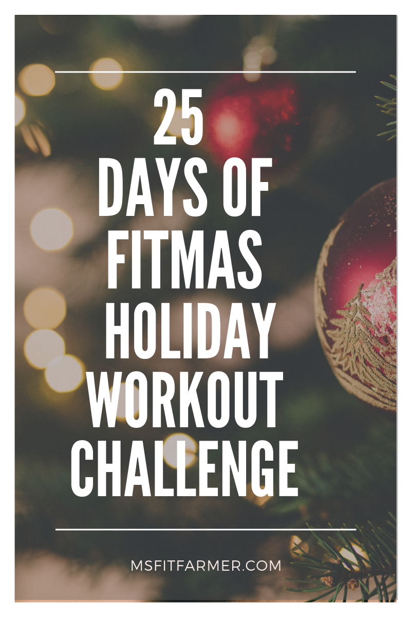 25 Days of Fitmas! Free Holiday Workout Challenge - 25 Days of Fitmas! Free Holiday Workout Challenge -   10 new year fitness Challenge ideas