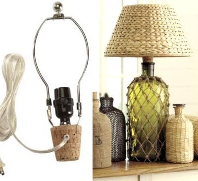 Rope Net Bottle Ideas | Vases & Lamps - Rope Net Bottle Ideas | Vases & Lamps -   11 diy Lamp vase ideas