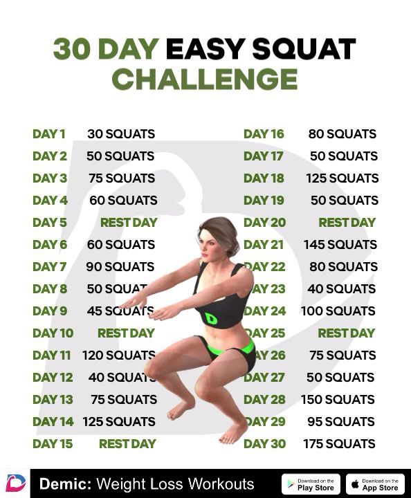 30 Day easy squat challenge - 30 Day easy squat challenge -   11 fitness Challenge 30 day ideas