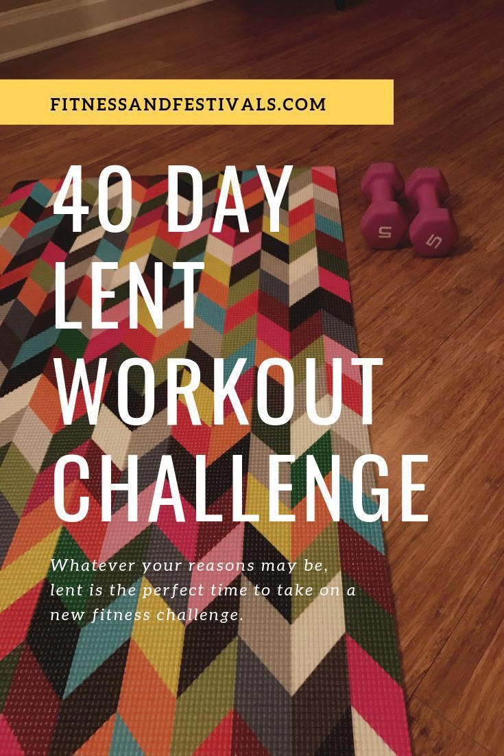40 Day Lent Fitness Challenge - 40 Days of Fitness - 40 Day Lent Fitness Challenge - 40 Days of Fitness -   11 fitness Challenge back ideas