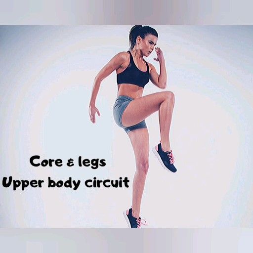 Upper body circuit. Core and legs workout. Exercise without equipments. - Upper body circuit. Core and legs workout. Exercise without equipments. -   11 fitness Mujer correr ideas