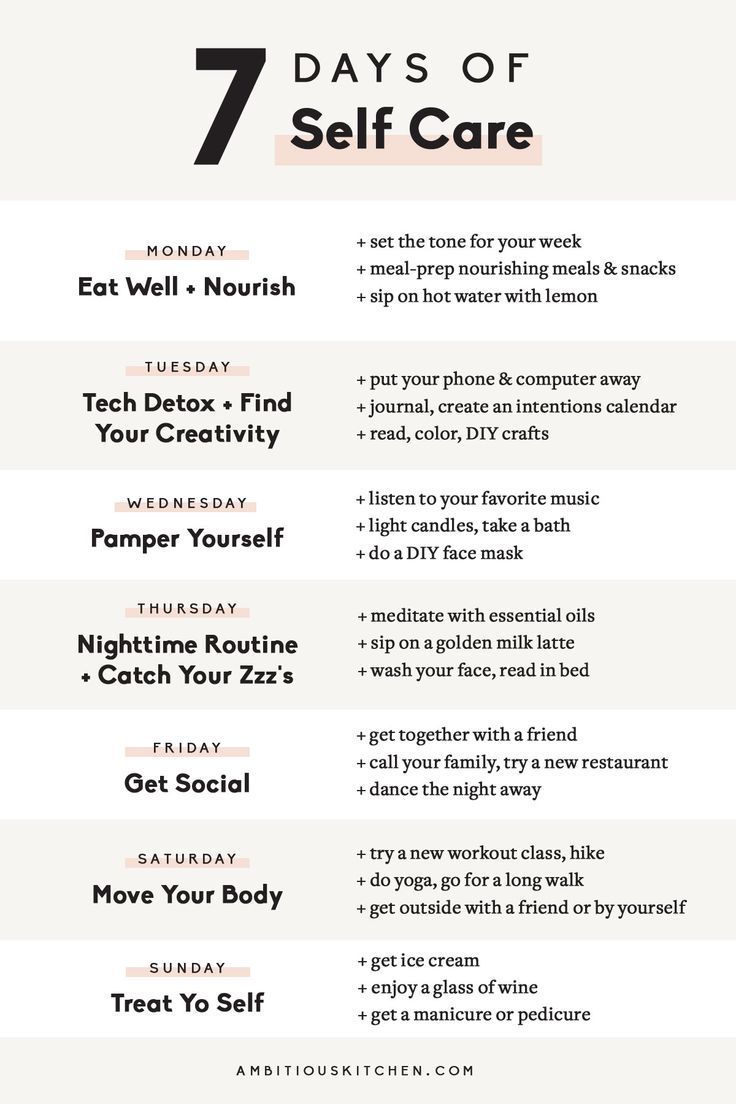 7-Day Self Care Challenge - 7-Day Self Care Challenge -   12 beauty Day of the week ideas