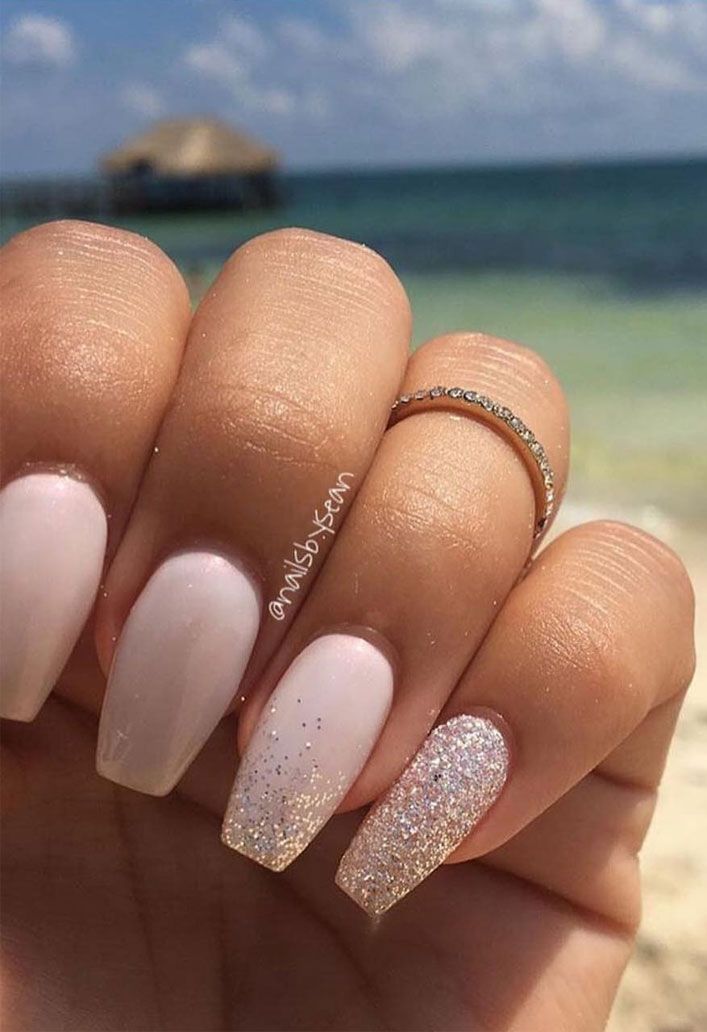 100 Beautiful wedding nail art ideas for your big day - 100 Beautiful wedding nail art ideas for your big day -   12 beauty Nails wedding ideas
