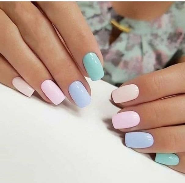 50+ Lovely Pastel Nail Design Ideas - The Glossychic - 50+ Lovely Pastel Nail Design Ideas - The Glossychic -   12 beauty Nails wedding ideas