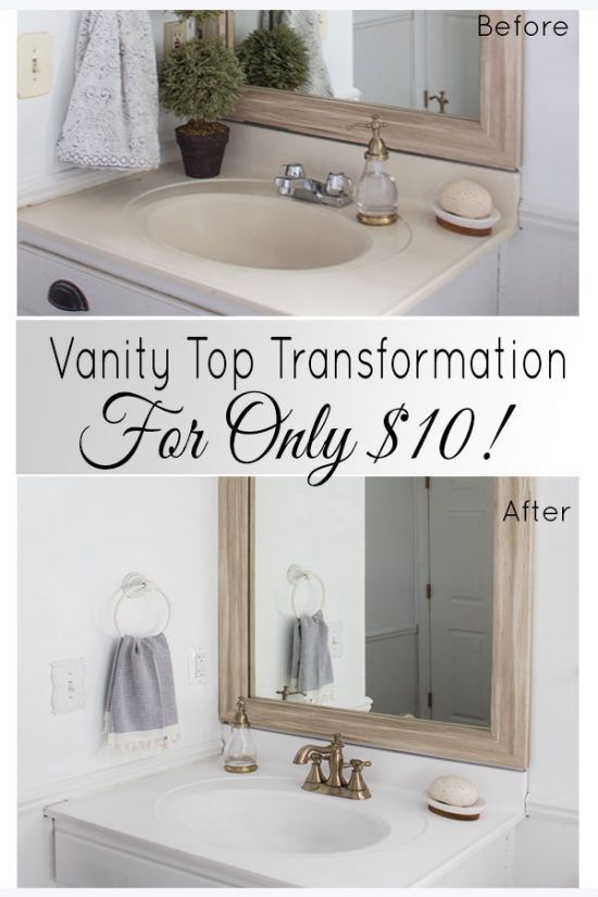Transform Your Bathroom With Sink Paint - The Honeycomb Home - Transform Your Bathroom With Sink Paint - The Honeycomb Home -   12 diy Bathroom updates ideas