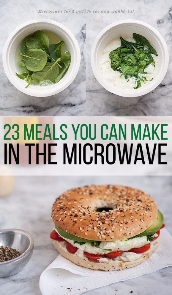 12 diy Food microwave ideas