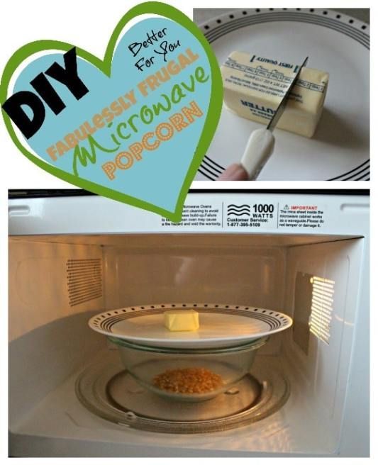DIY: Microwave Popcorn - DIY: Microwave Popcorn -   12 diy Food microwave ideas