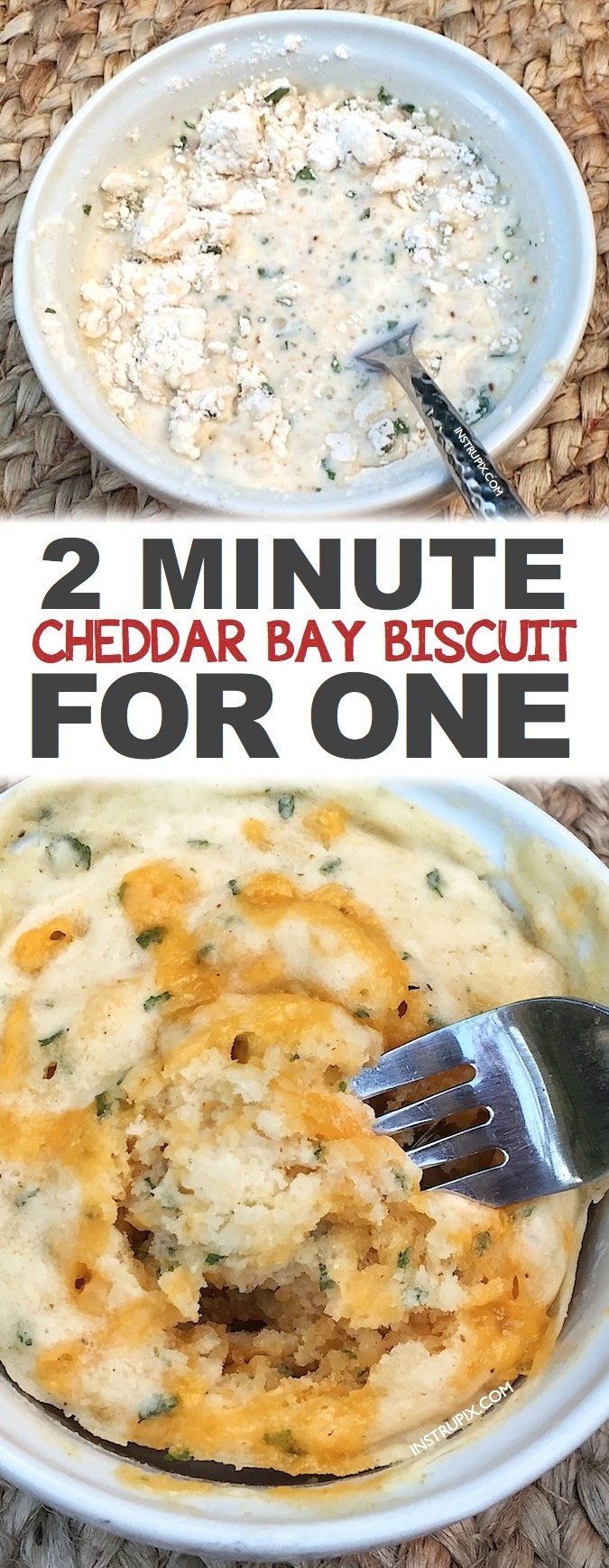 Cheddar Bay Biscuit In A Mug Recipe -- 2 minutes in the microwave! - Cheddar Bay Biscuit In A Mug Recipe -- 2 minutes in the microwave! -   12 diy Food microwave ideas