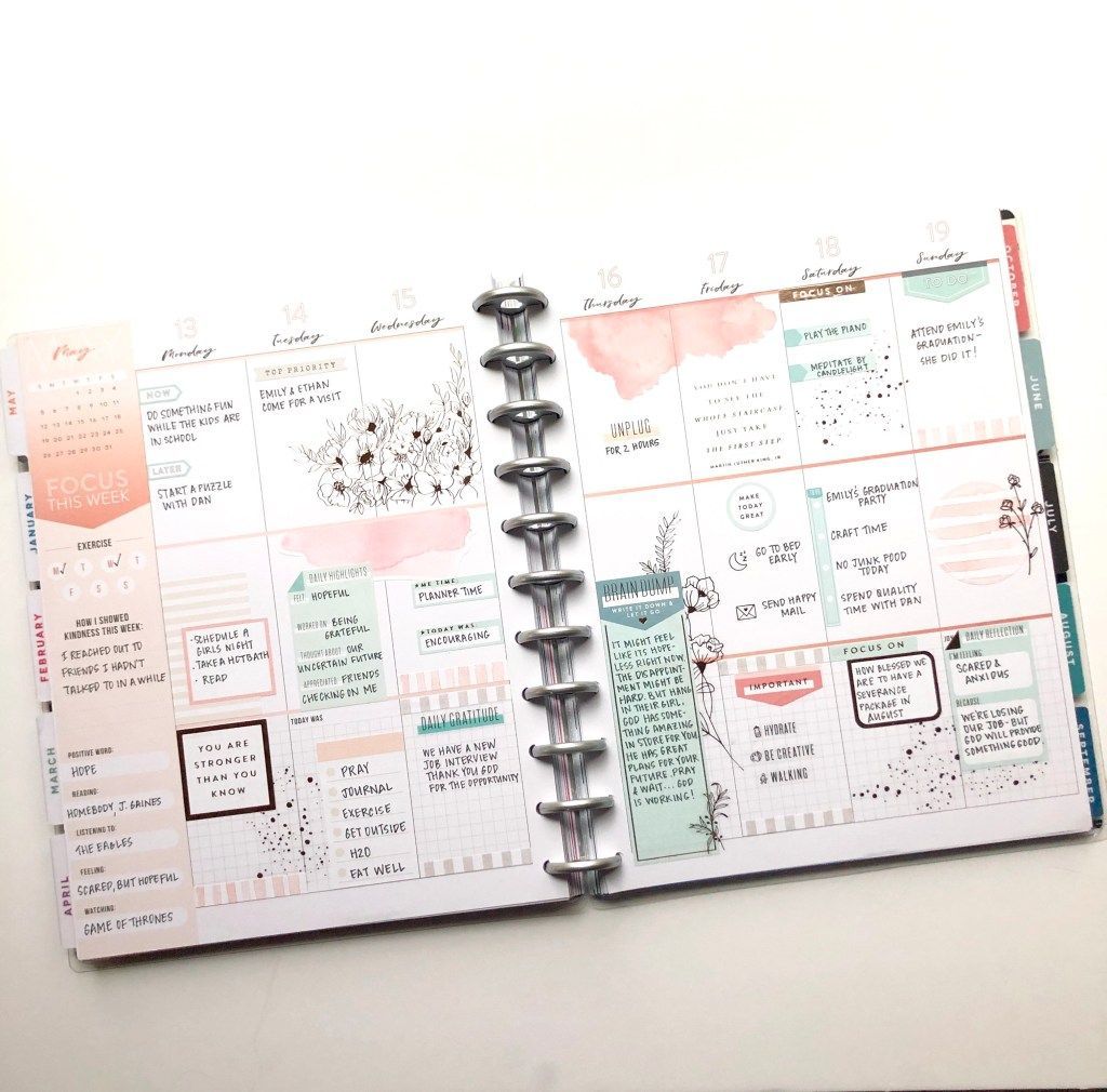 How to Use the Wellness Happy Planner - My Beautiful Mess - How to Use the Wellness Happy Planner - My Beautiful Mess -   12 fitness Planner mambi ideas