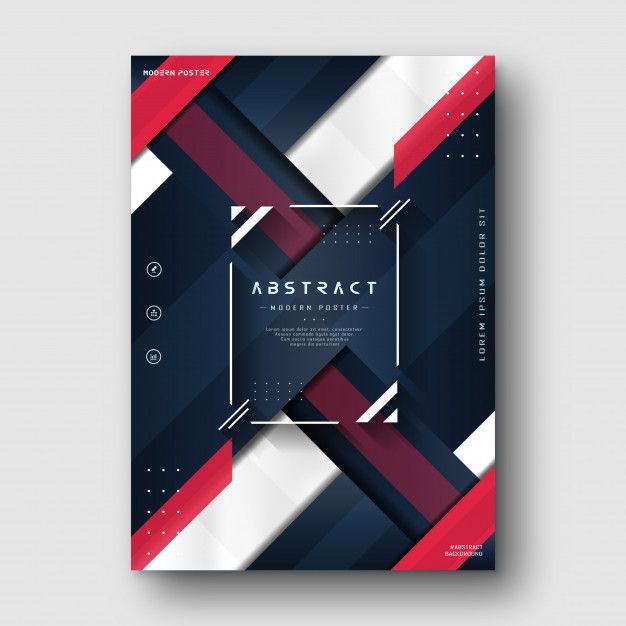 Modern Minimalist Red Blue Navy Abstract Poster - Modern Minimalist Red Blue Navy Abstract Poster -   12 fitness Poster vector ideas