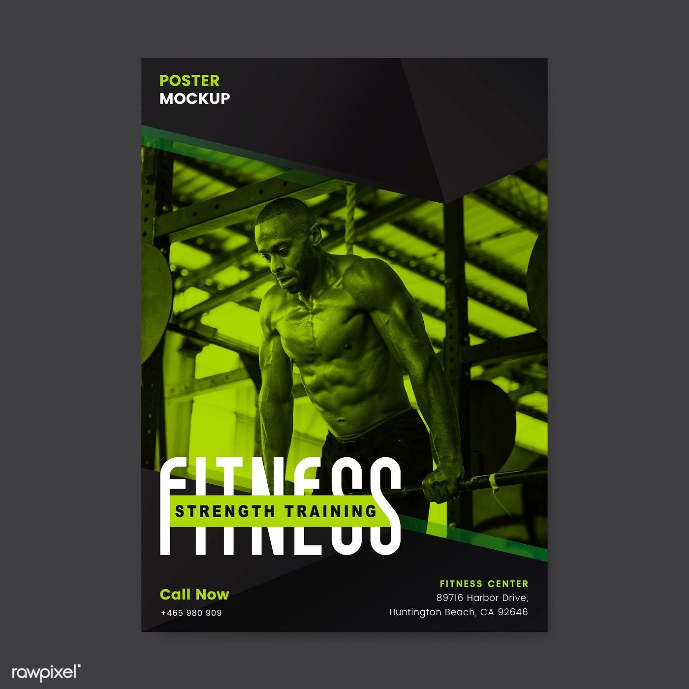 12 fitness Poster vector ideas