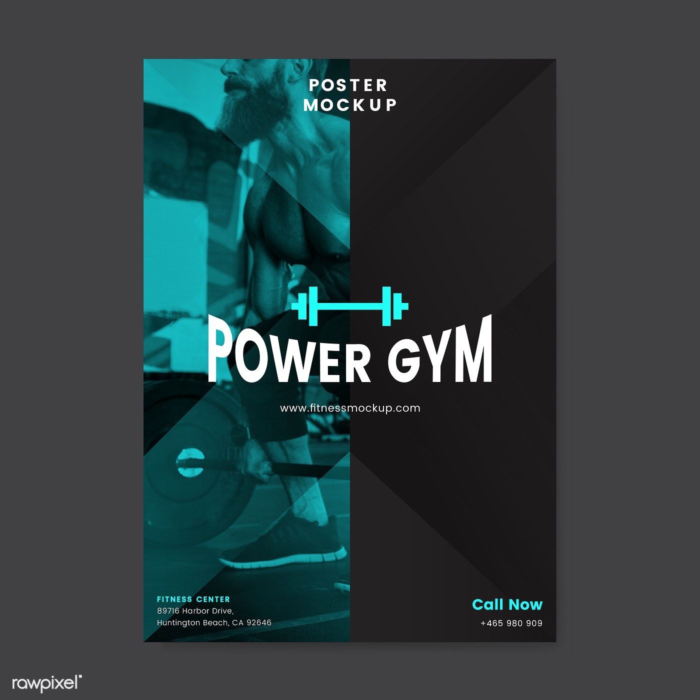 12 fitness Poster vector ideas
