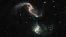 The Hubble Space Telescope Captured This Beautiful Image of Two Galaxies Merging - The Hubble Space Telescope Captured This Beautiful Image of Two Galaxies Merging -   13 beauty Images galaxy ideas