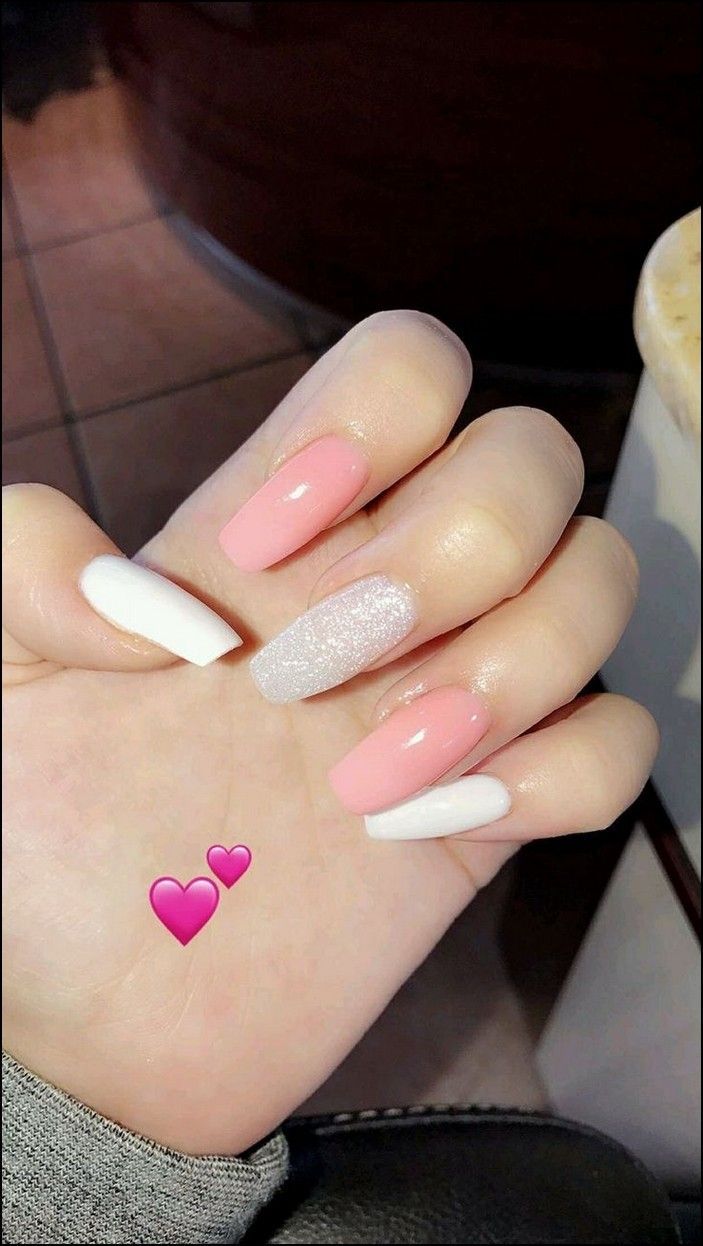 63+ Most Eye-Catching Different Color Coffin Nails for Prom and Wedding - 63+ Most Eye-Catching Different Color Coffin Nails for Prom and Wedding -   13 beauty Nails acrylics ideas