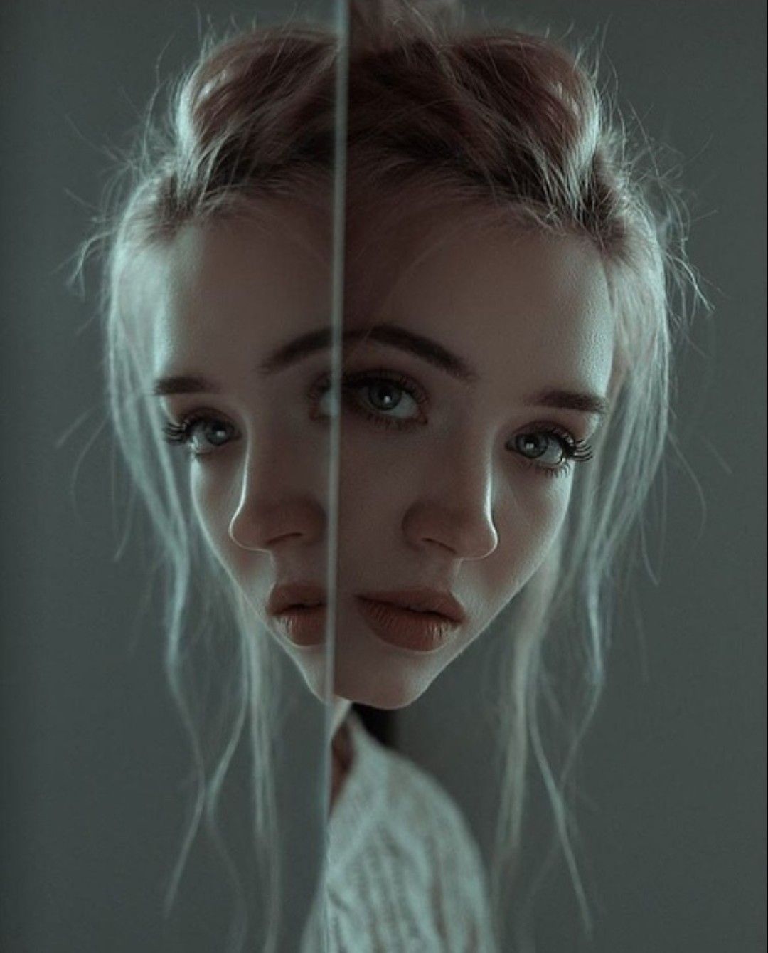 girl's reflection - girl's reflection -   13 beauty Photoshoot mirror ideas