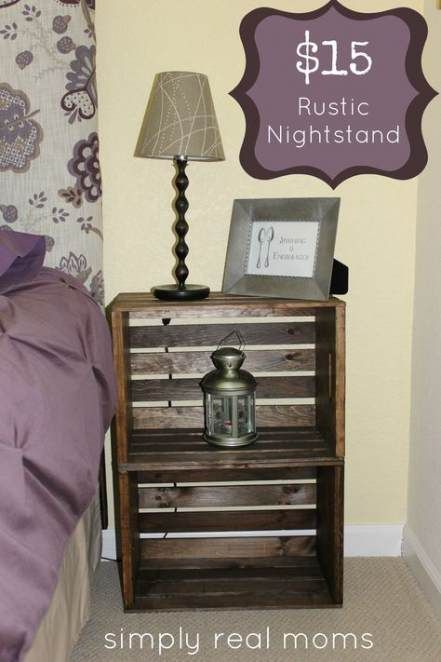 13 diy Bedroom night stands ideas