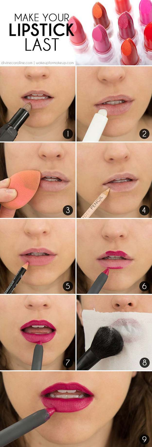 30 of the Best Lipstick Tutorials Ever! - 30 of the Best Lipstick Tutorials Ever! -   13 diy Makeup tutorial ideas