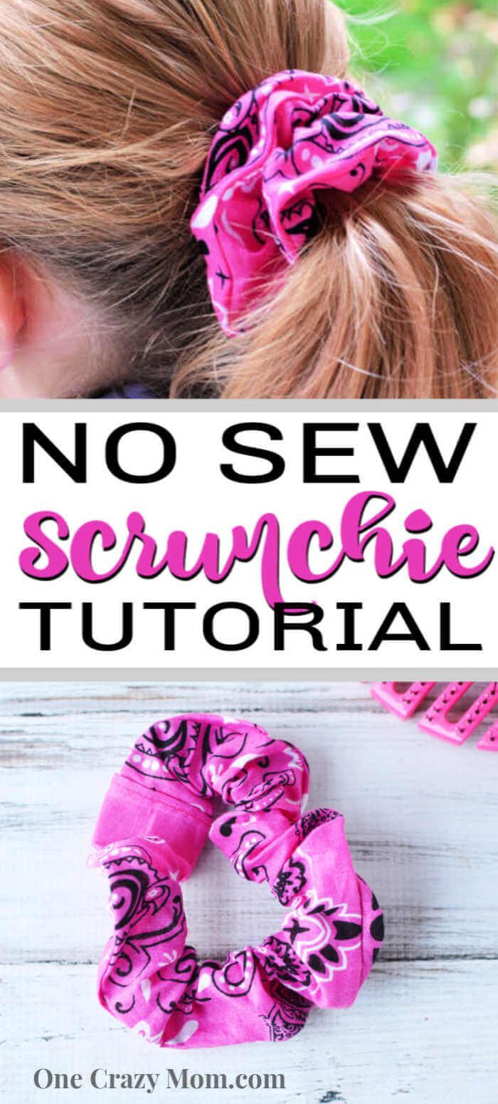 DIY Scrunchie No Sew - how to make a scrunchie no sew - DIY Scrunchie No Sew - how to make a scrunchie no sew -   13 diy Scrunchie no sew ideas