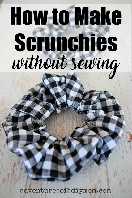 How to Make Scrunchies without Sewing - How to Make Scrunchies without Sewing -   13 diy Scrunchie no sew ideas