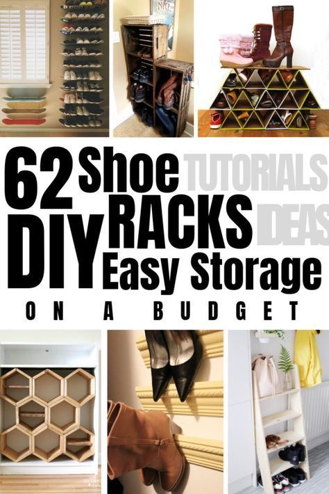 13 diy Storage shoes ideas