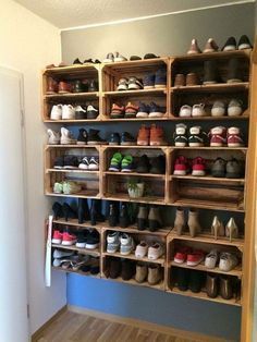 19 Fabulous DIY Ideas to Organize Shoes - Simple Life of a Lady - 19 Fabulous DIY Ideas to Organize Shoes - Simple Life of a Lady -   13 diy Storage shoes ideas