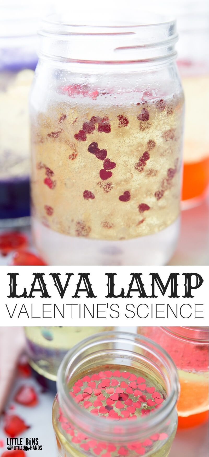 Homemade Valentines Day Lava Lamp Science Experiment - Homemade Valentines Day Lava Lamp Science Experiment -   14 diy Lamp for kids ideas