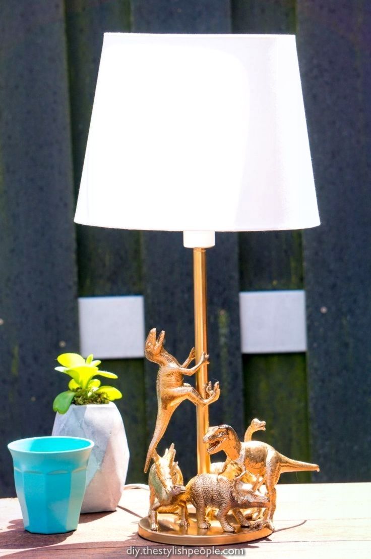 The Best DIY Dinosaur Lamp - The Best DIY Dinosaur Lamp -   14 diy Lamp for kids ideas