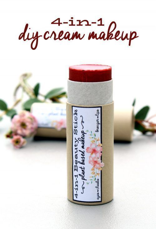 Plant Based Makeup: DIY Rose Scented 4-in-1 All Over Cream Beauty Stick - Soap Deli News - Plant Based Makeup: DIY Rose Scented 4-in-1 All Over Cream Beauty Stick - Soap Deli News -   14 diy Makeup vegan ideas