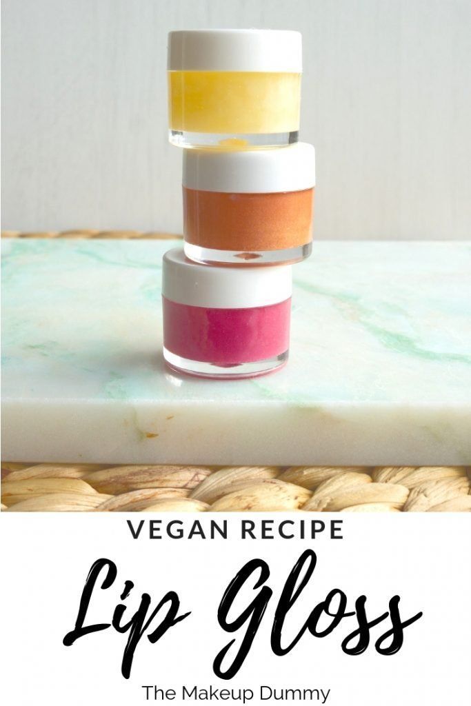 DIY Vegan Lip Gloss Recipe - DIY Vegan Lip Gloss Recipe -   14 diy Makeup vegan ideas