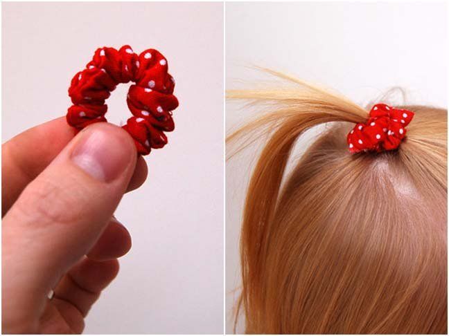 DIY: Mini Scrunchie - DIY: Mini Scrunchie -   14 diy Scrunchie for kids ideas