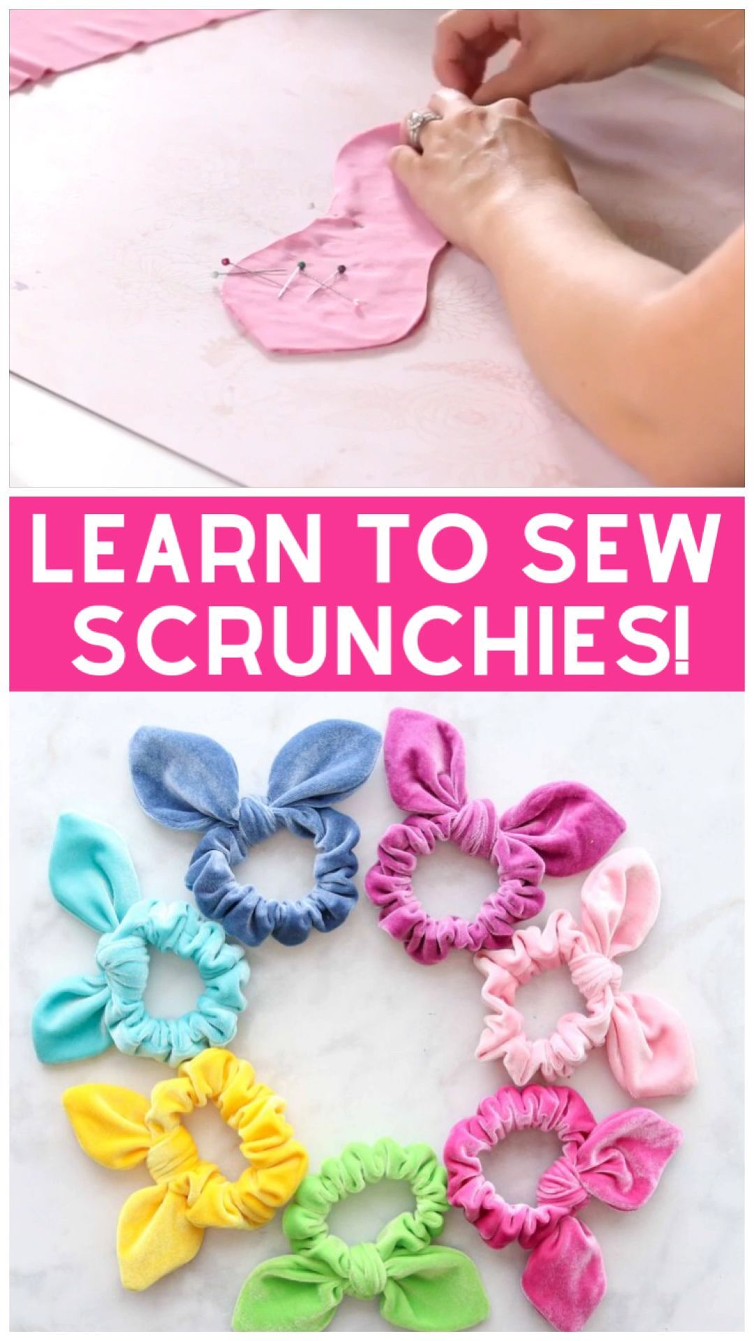 DIY How to Make A Scrunchie | Free Sewing Pattern - Sweet Red Poppy - DIY How to Make A Scrunchie | Free Sewing Pattern - Sweet Red Poppy -   14 diy Scrunchie for kids ideas