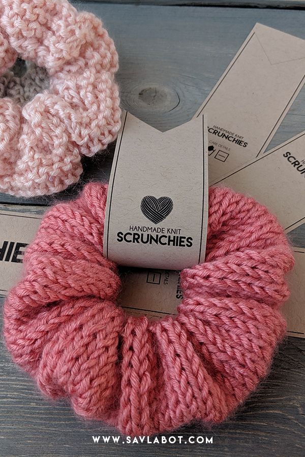 14 diy Scrunchie packaging ideas
