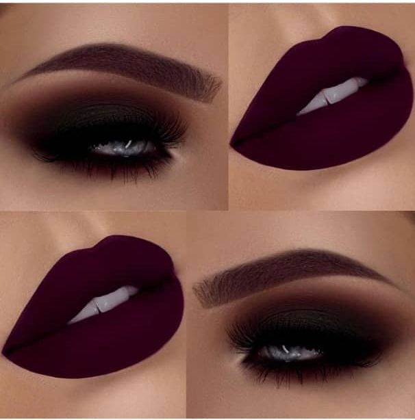 14 Beautiful Lips And Eyes Makeup Ideas To Try - The Glossychic - 14 Beautiful Lips And Eyes Makeup Ideas To Try - The Glossychic -   15 beauty Lips dark ideas