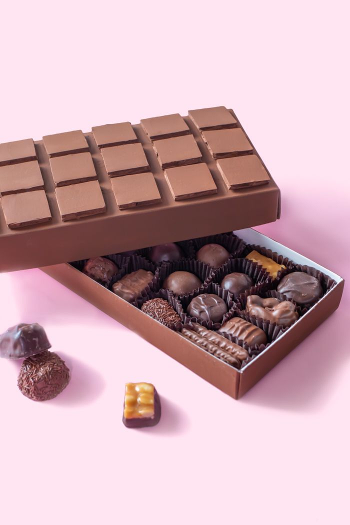 15 diy Box chocolate ideas