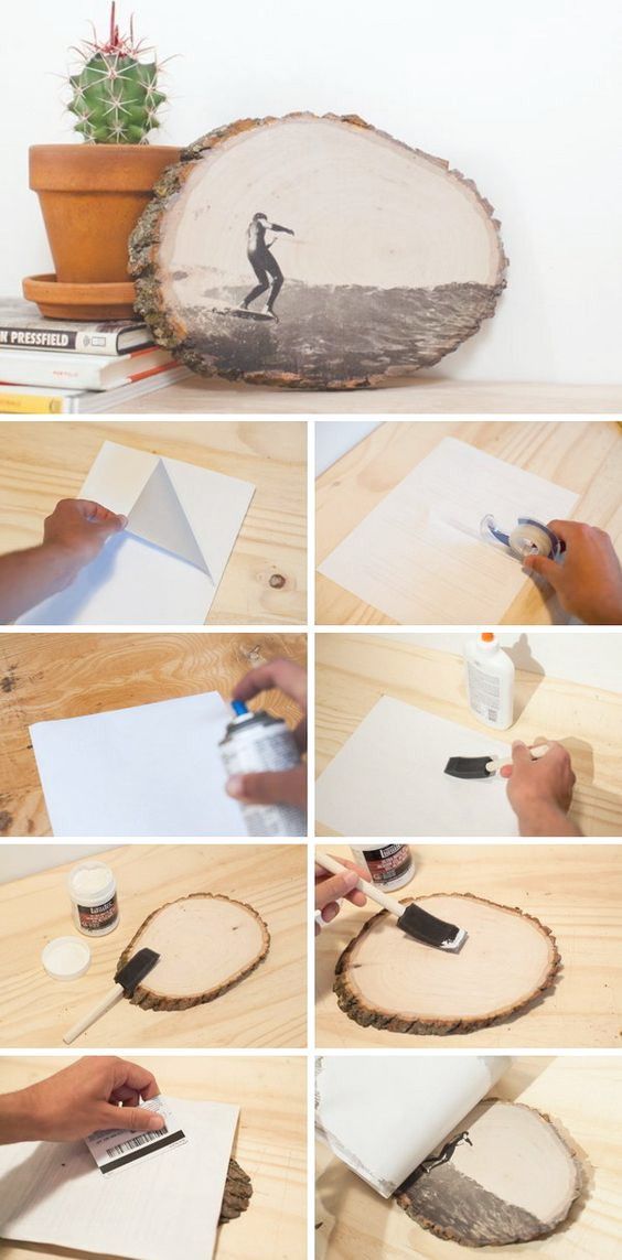 12 DIY-Ideen zum ?bertragen von Fotos auf Holz - 12 DIY-Ideen zum ?bertragen von Fotos auf Holz -   15 diy Ideen holz ideas