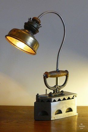 22 Old Things That Make Awesome DIY Lamps - 22 Old Things That Make Awesome DIY Lamps -   15 diy Lamp table ideas