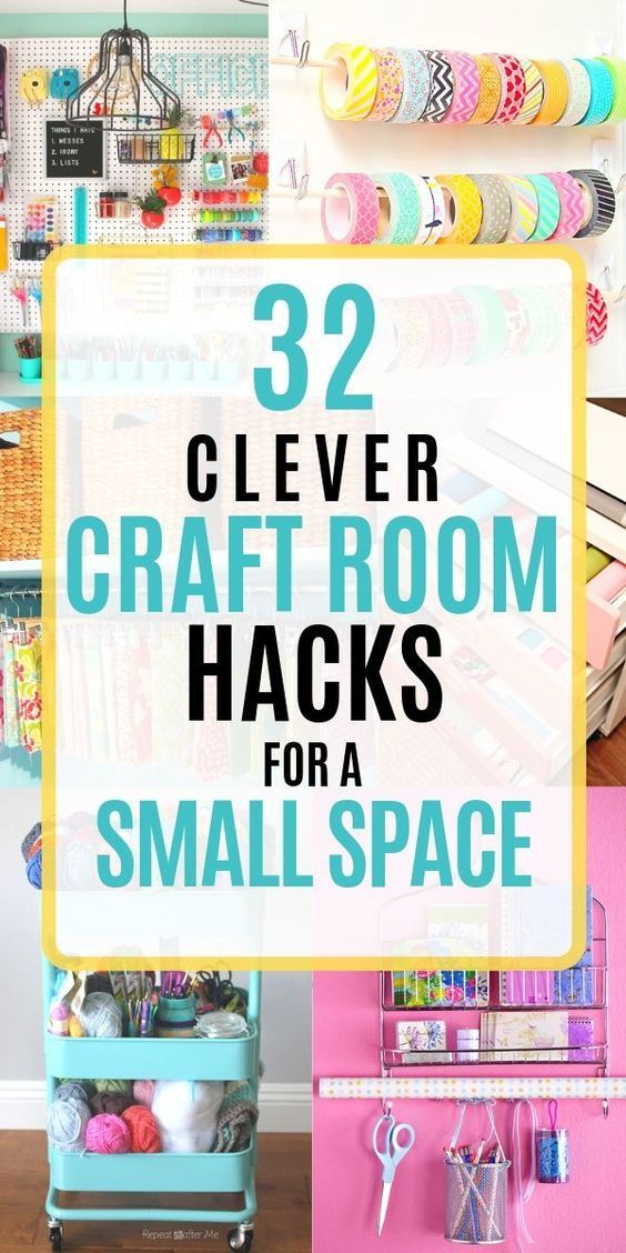 30+ Clever Ways to Organize Your Craft Supplies | Feeling Nifty - 30+ Clever Ways to Organize Your Craft Supplies | Feeling Nifty -   15 diy Room adult ideas