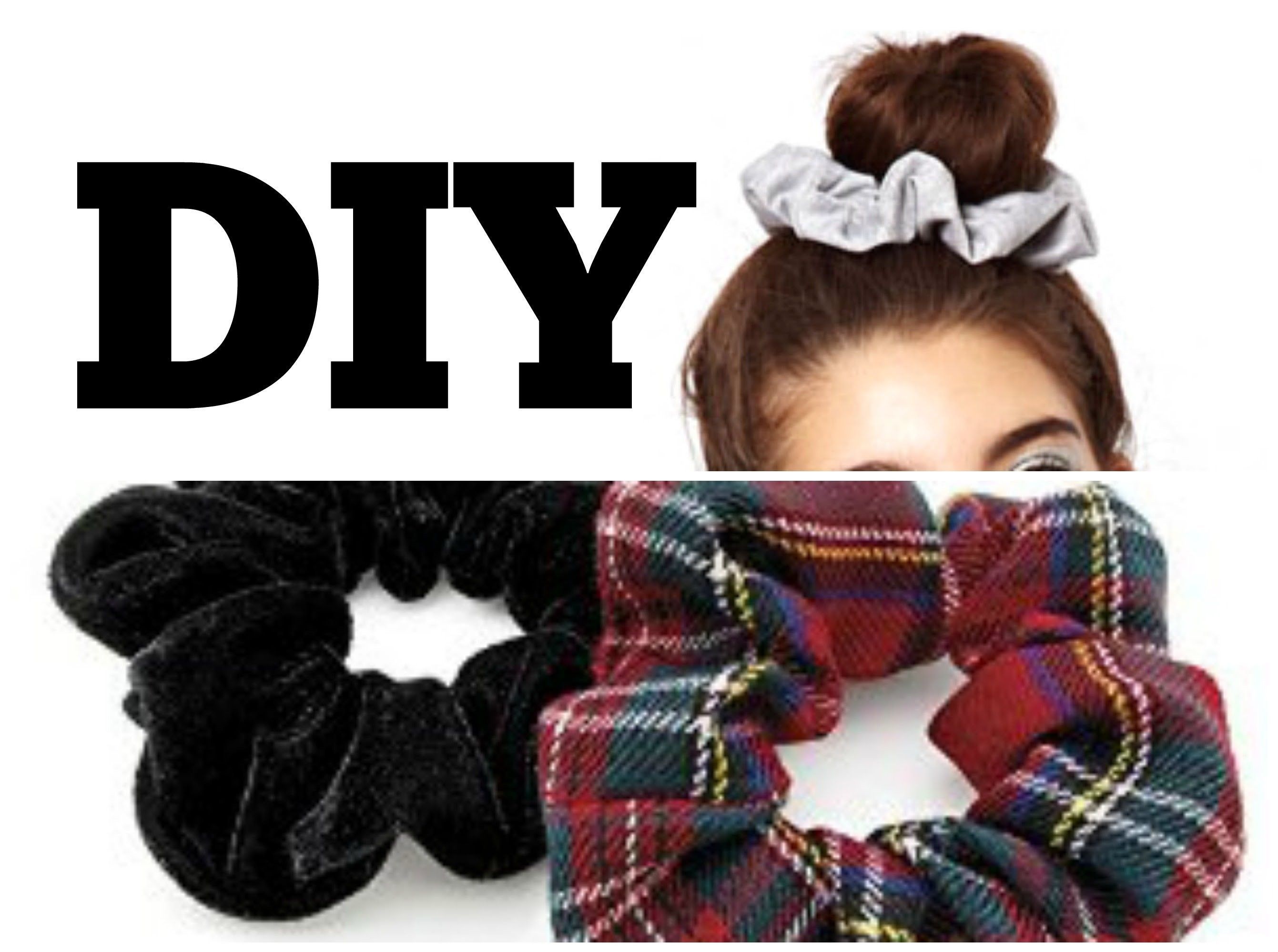 DIY. How to make Hair Scrunchies - DIY. How to make Hair Scrunchies -   15 diy Scrunchie step by step ideas