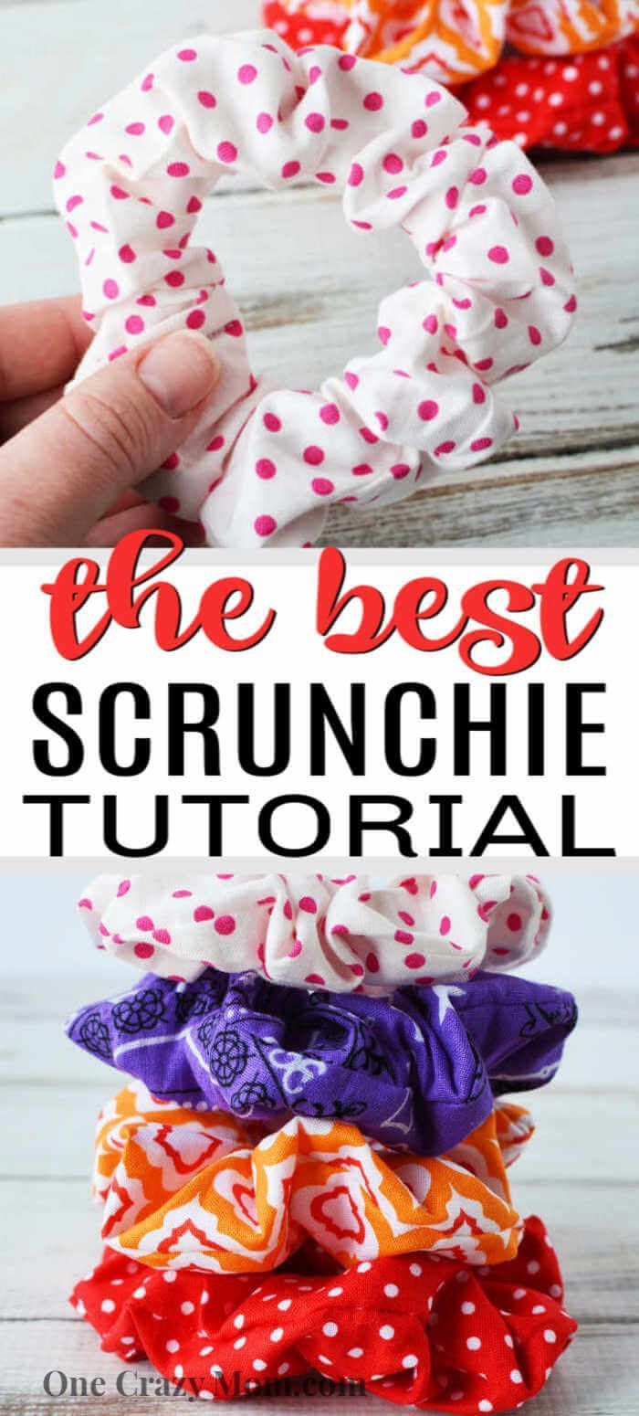 15 diy Scrunchie step by step ideas