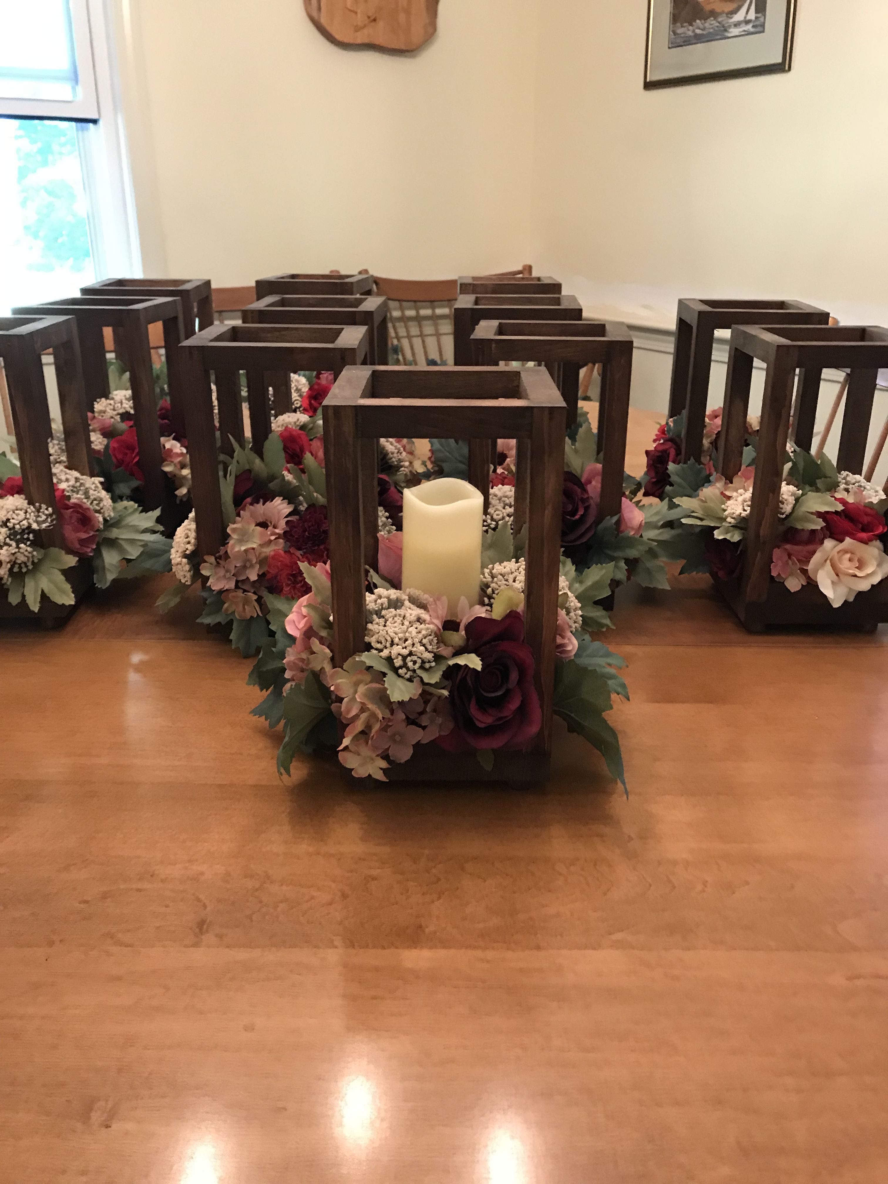 Wooden Lantern Centerpiece With Flameless Candles | Decorations | Size  | Only $190.00 - Wooden Lantern Centerpiece With Flameless Candles | Decorations | Size  | Only $190.00 -   15 diy Table centerpieces ideas
