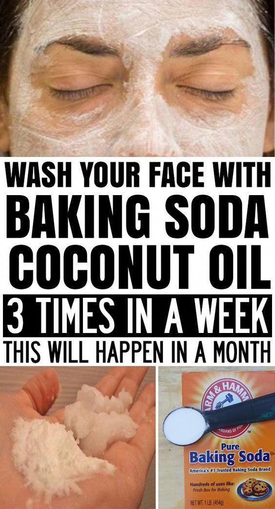 Wash Your Face with Coconut Oil and Baking Soda 3 Times a Week and This Will Happen in a Month! - She Made by Grace - Wash Your Face with Coconut Oil and Baking Soda 3 Times a Week and This Will Happen in a Month! - She Made by Grace -   16 beauty Care face ideas