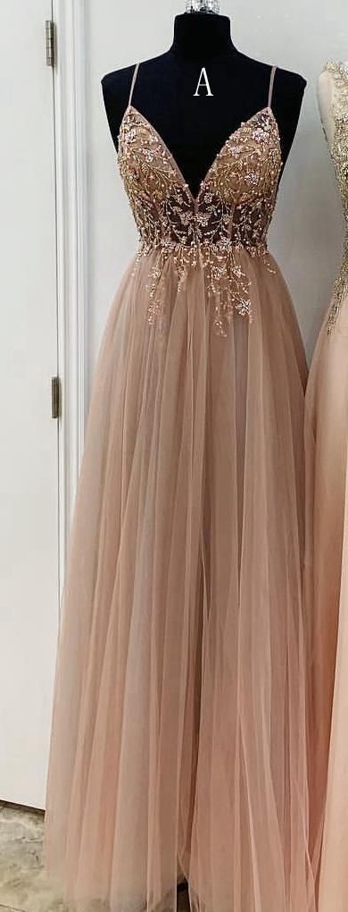 See Through Heavily Beaded A-line Long Evening Prom Dresses, Evening Party Prom Dresses, 12211 - See Through Heavily Beaded A-line Long Evening Prom Dresses, Evening Party Prom Dresses, 12211 -   16 beauty Dresses designer ideas