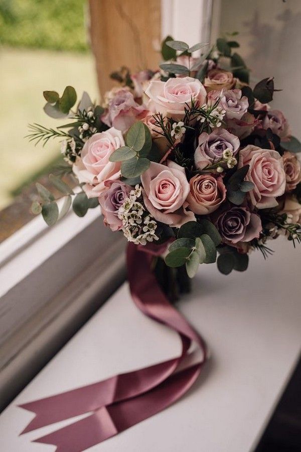 40 + Mauve Wedding Color Ideas for 2020 - 40 + Mauve Wedding Color Ideas for 2020 -   16 beauty Flowers bouquet ideas