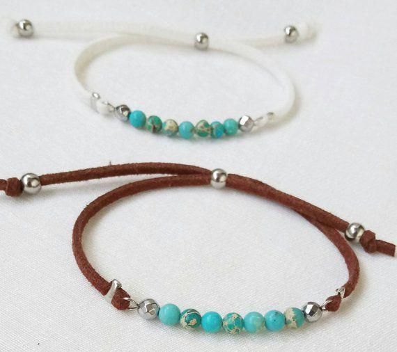 Turquoise bracelets Tiny turquoise bracelets Beaded bracelet Genuine turquoise beads bracelet Summer jewelry Free Shipping Christmas gift - Turquoise bracelets Tiny turquoise bracelets Beaded bracelet Genuine turquoise beads bracelet Summer jewelry Free Shipping Christmas gift -   16 diy Bracelets with charms ideas
