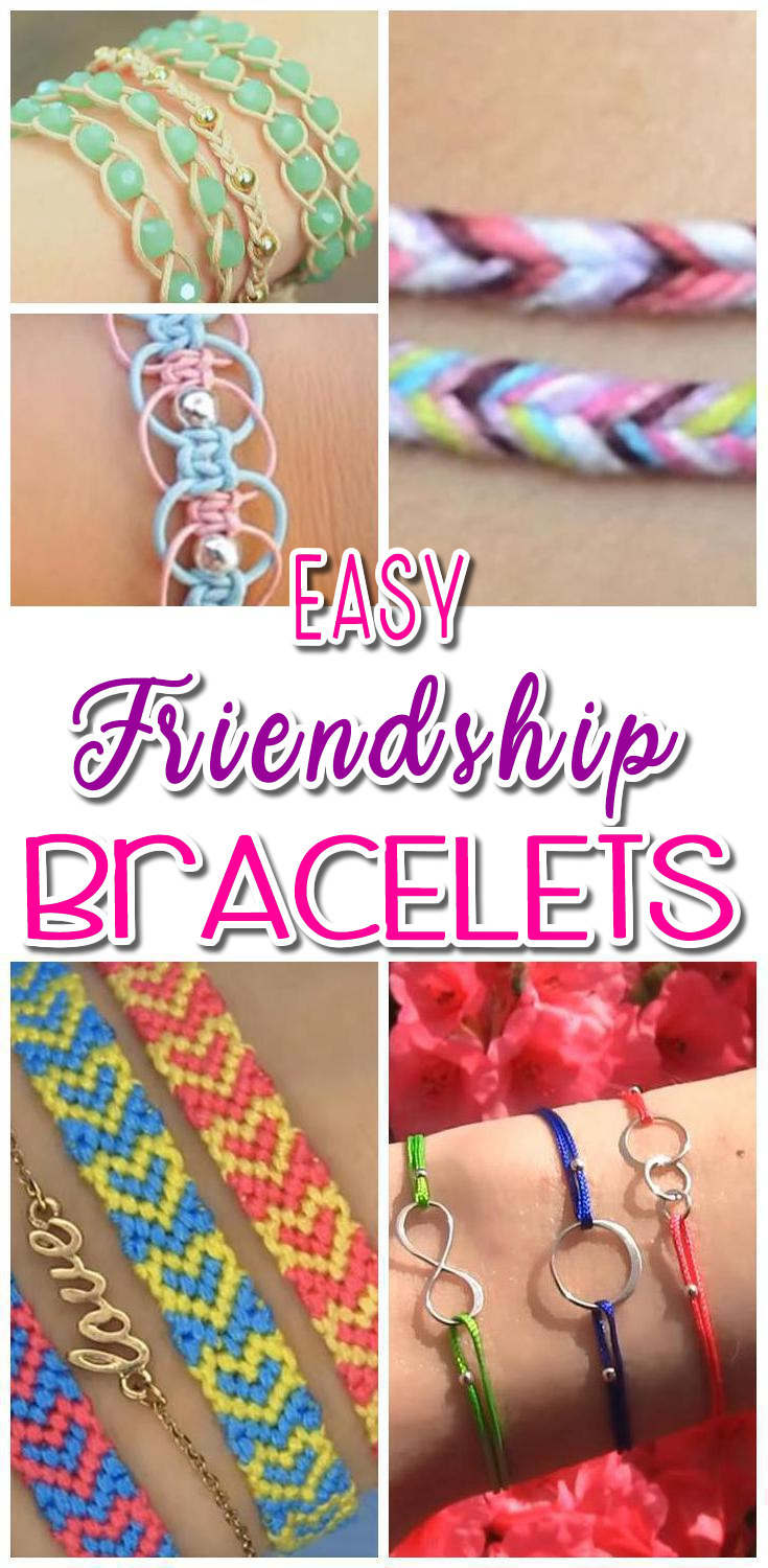 Easy DIY Friendship Bracelets You Can Make Today! - Easy DIY Friendship Bracelets You Can Make Today! -   16 diy Bracelets with charms ideas