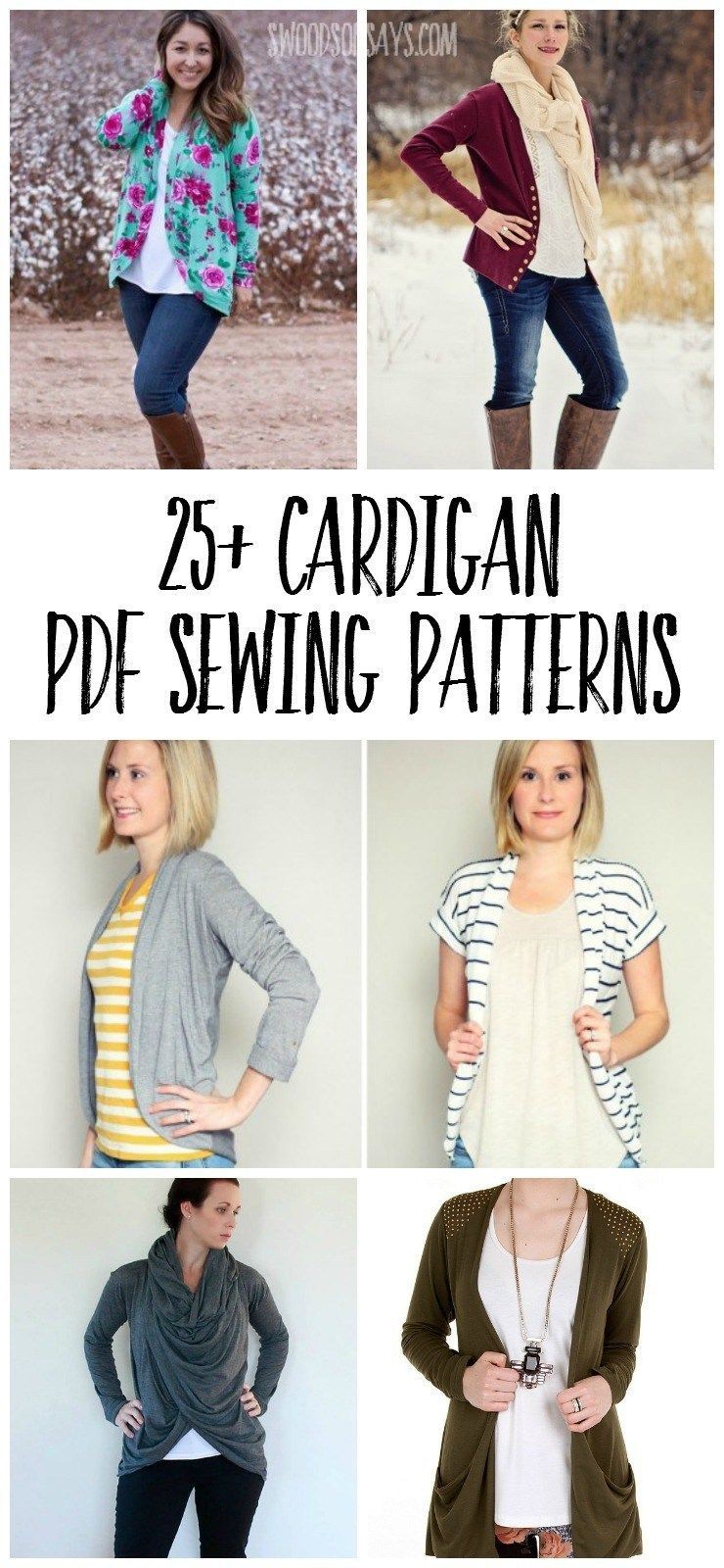 25+ cardigan patterns to sew - 25+ cardigan patterns to sew -   16 diy Clothes for women ideas