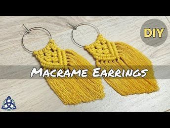 DIY | Most POPULAR Macrame Earrings on INSTAGRAM | Macrame Jewelry - DIY | Most POPULAR Macrame Earrings on INSTAGRAM | Macrame Jewelry -   16 diy Jewelry macrame ideas