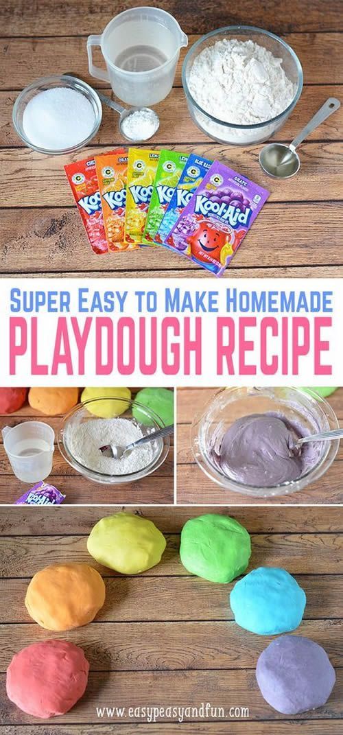 The BEST DIY Edible Playdough Recipes - Learn How To Make Play Doh At Home For Kids & Toddlers! Fun DIY Craft Projects For Children - The BEST DIY Edible Playdough Recipes - Learn How To Make Play Doh At Home For Kids & Toddlers! Fun DIY Craft Projects For Children -   16 diy Kids basteln ideas